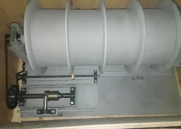 Electric Wire Rope Winch Drum Multiple Drums