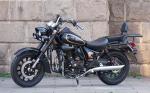 150cc Harley Chopper Motorcycle With Lifang Engine / Large Fuel Oil Tank