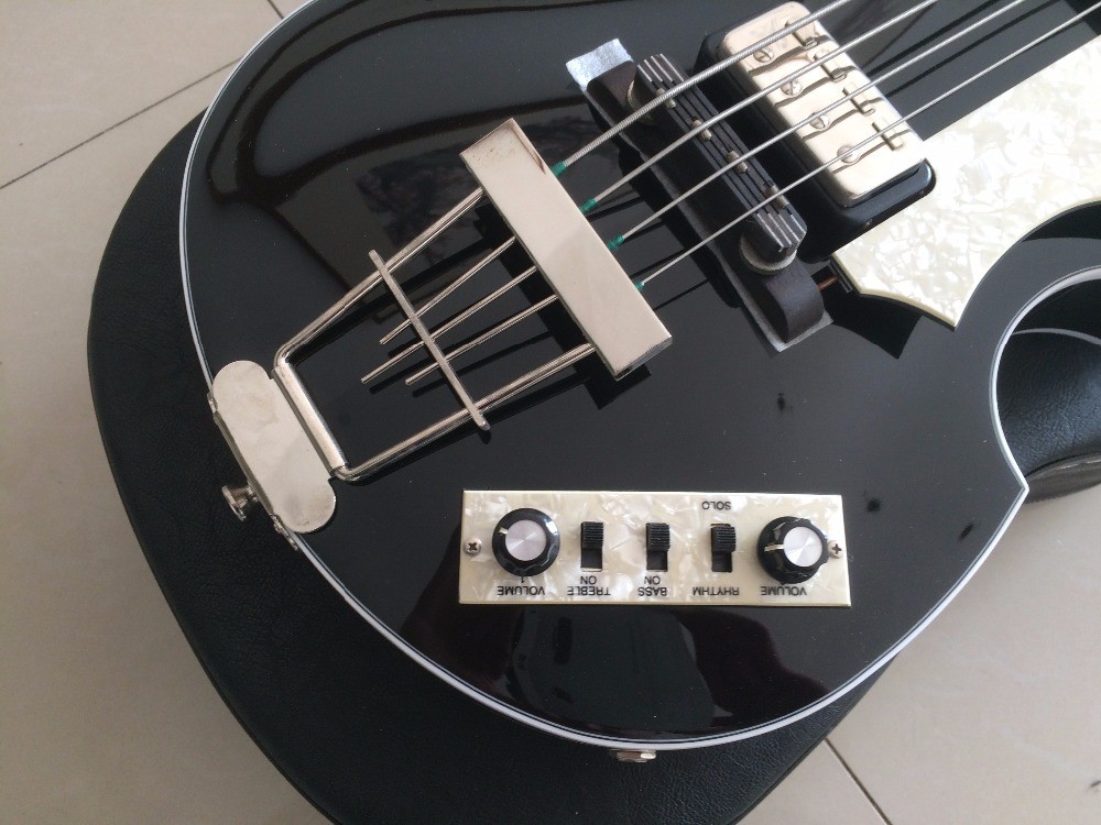 Hofner custom guitar 4 string electric bass guitar hofner bb2 with Germany pickups Color