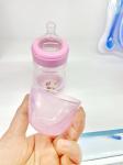 Food Grade Silicone Nipple Wide Neck Baby Feeding Bottle BPA Free PP Plastic