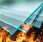 Fireplace Special Glass 3mm - 19mm Fire Resistant Glass For Public Places