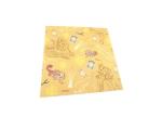 Green / Yellow Microfiber Lens Cleaning Cloth For Eyewear / Eyeglasses