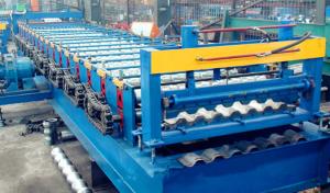 Quality Freight Car / Truck Panel Roll Forming Machine Custom Size For Lorry Plate wholesale