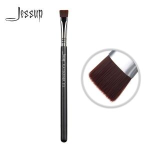 Quality Fine Tipped Synthetic Makeup Brushes Set square Flat Definer Brush wholesale