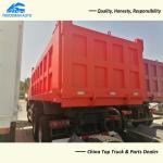 10 Wheel 30 Tons 371HP SINOTRUCK HOWO Tipper Truck For Senegal