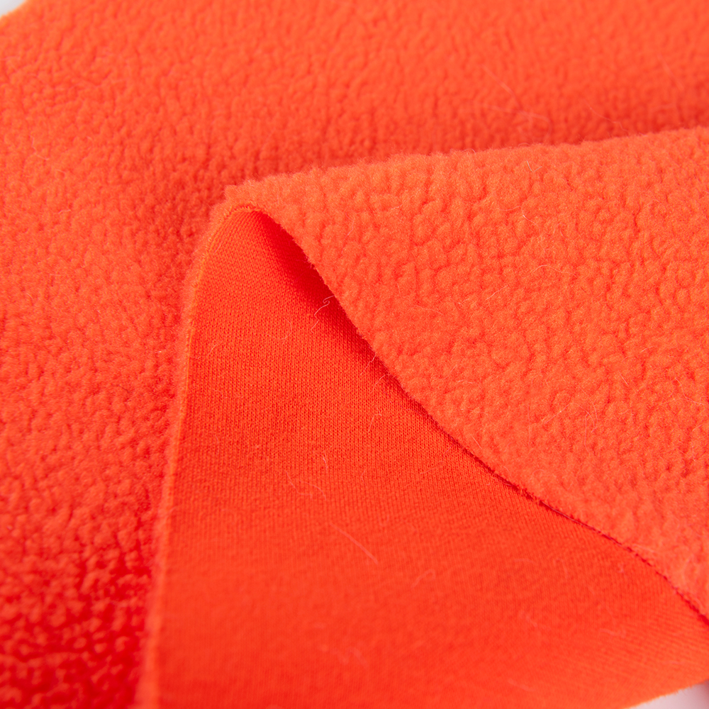 Winter Coat Lining Fabric 150d*144f Medium Weight Anti Pilling Micro Fleece Fabric
