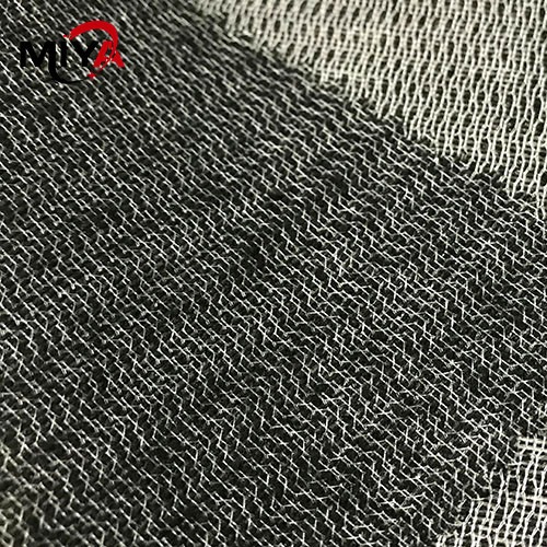 Width 150cm Weft Insert Knitted Fusible Interlining Viscose Material