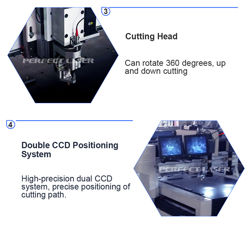 Perfect Laser - 600 * 600mm Industrial CNC CCD Automatic Multi Shape Mirror OLED Ultra-thin Glass Cutting Cutter Machine