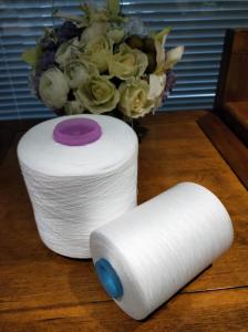 Quality Sewing Recycled Polyester Spun Yarn Raw White 40S/2 AA GRADE wholesale