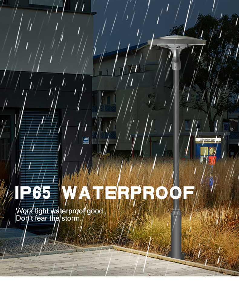 30W LED Garden Lamp Post Light IP65 500x500x350MM 140-76MM 3-6M