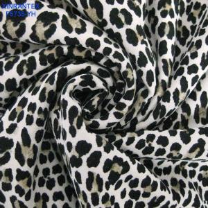 Quality F5735-YH lady fashion polyester spandex moss crepe printing finihsing wholesale