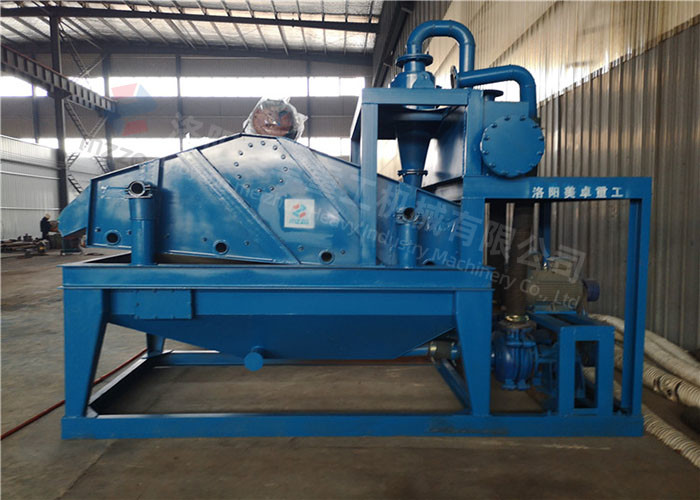 MZ100 Fine Sand Recovery Plant Blue Color Shock Absorption For River Sand Extraction