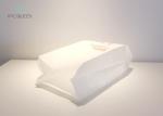 Side Gusset White Greaseproof Paper , Flat Bottom Bag Without Handle