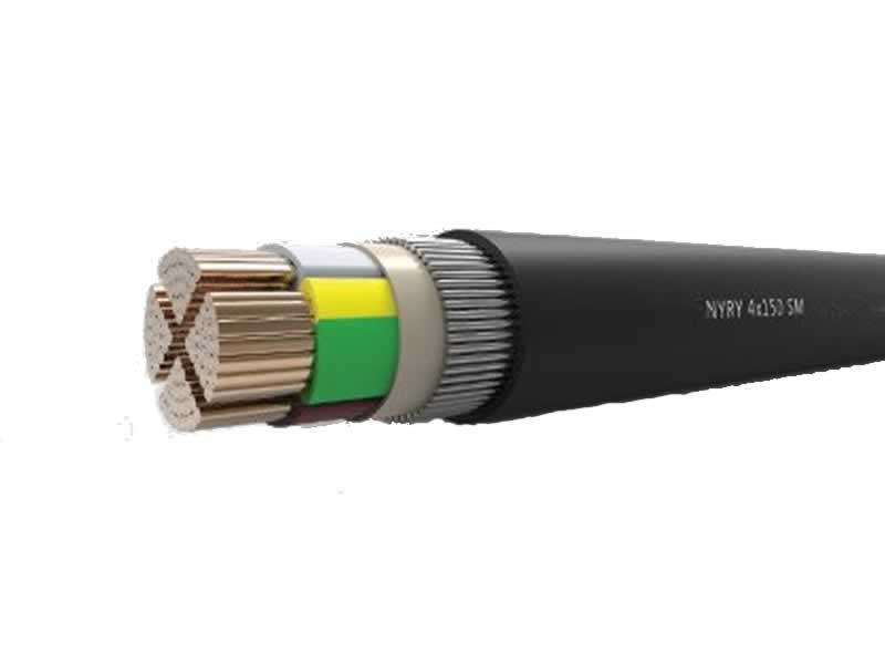 Copper PVC Control Cable Round Crosslinked Polyethylene For Construction