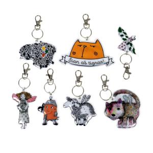 Quality Promotion Gift Engraved Acrylic Keychain , Custom Plastic Acrylic Football Keychain wholesale