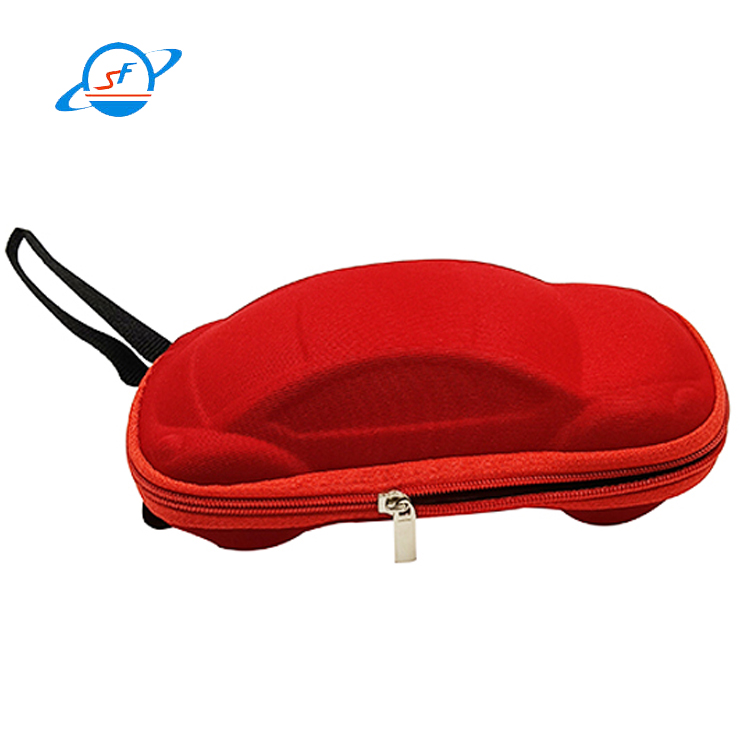 Customer Logo Sports Glasses Case Hard Zipper Glasses Case Unisex
