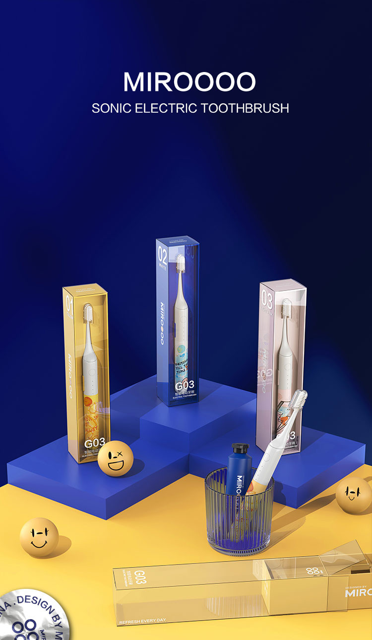 Waterproof Rechargeable Electric Toothbrush Smart Timing Eco Friendly For Teens