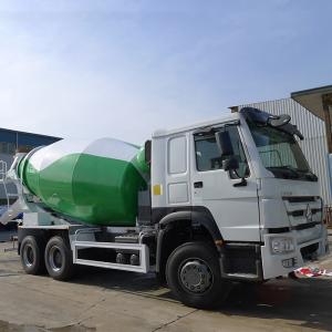 Quality Euro 2 Concrete Construction Equipment Concrete Mixer Vehicle With ZF8118 Steering Gear Box wholesale