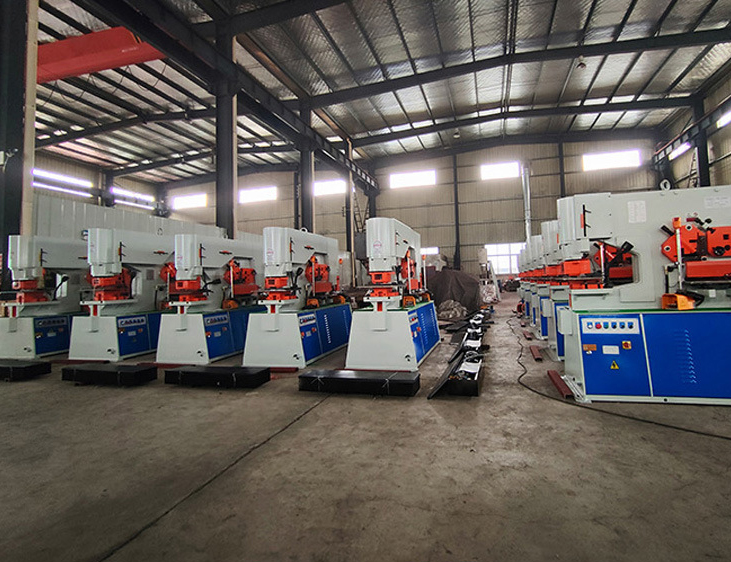 Cnc Punch And Shear Machines Ironworker Iron Worker Hydraulic Punch And Shear 220V/380V