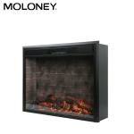 84cm Fake Wood Stove Electric Heater MDF Style 750-1500W Heater Brick Pattern