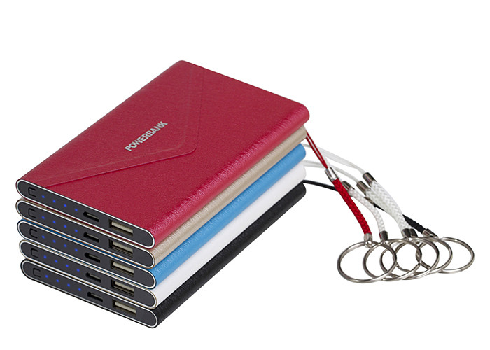 Thin-meter Power Bank Show Life Brand Gift Customization Factory Leather Envelope 4000mah, 5000mah Portable Power Bank