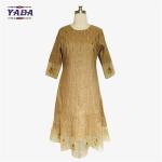 Woman long western dance costume peacock style wholesale bulk women's slim fit