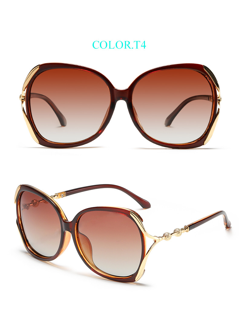 UV400 Square Luxury Sunglasses Designer Authentic Round Retro Ladies Shades