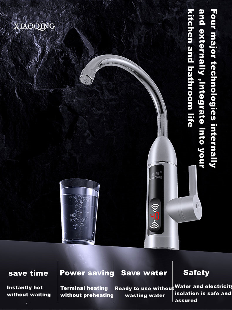 304 Stainless Kitchen Instant Hot Water Tap 3S Electric Fast Heater