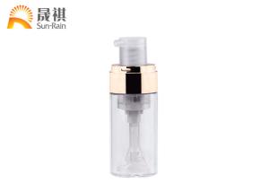 Quality 30ml 50ml Cosmetic Pump Spray Bottle Plastic Petg 0.3mm Discharge Rate wholesale