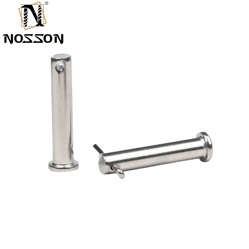 Top-Notch Performance Clevis Pins 304 Stainless Steel Cylindrical Pin with Hole Locating Pin and Longer Life TiCN Finish