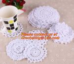 White Lace, Mini Crochet, Doilies, Bulk Flower, Motifs Decoration, table mat