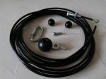 Nylon Coated Gym Cable Wire Rope 1/4'' Outer Diameter For Commercial Fitness