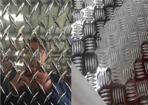 Quality 3003 H32 Diamond Aluminum Sheet / Aluminium Chequered Plate For Dock Board wholesale