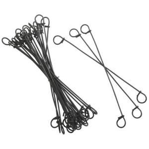 Quality Double Loops Iron Binding Wire Annealed 16 Gauge 6inch Length For Construction wholesale