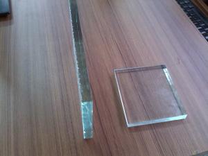 Quality Customized Low Iron Tempered Glass 20mm 30mm 50mm Safety Glass Ultra Clear wholesale
