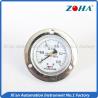 Buy cheap Plating Air Compressor Pressure Gauge , Silver High Temp Pressure Gauge from wholesalers