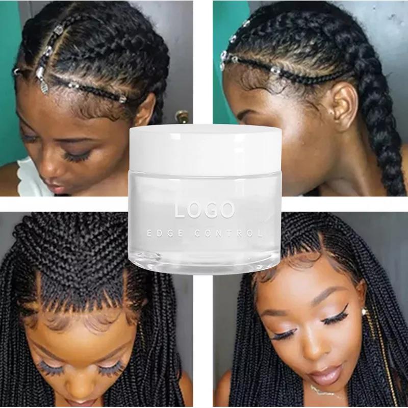 Customize Private Label 200g Bee Hair Wax Strong Hold Edge Control for Women's Beauty