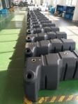 Multi-arm rotomolding machine for water tank manufacturing