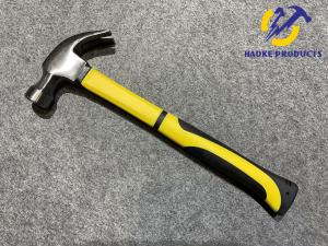 Quality 16OZ Size Carbon Steel Materials Claw Hammer With Color Plastic Handle (XL015) wholesale