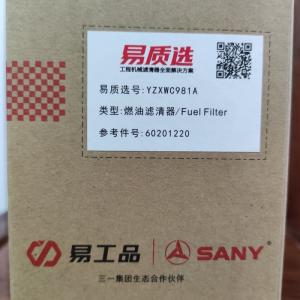Quality 60201220 Sany Fuel Filter SY55/SY60/SY85/SY95/SY215/SY305/SY485/SY500 Apply To 4JG1/4JJ1/4BG1/6HK1/6WG1 wholesale
