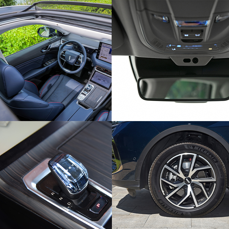 2023 GWM WEY Coffee 02 DHT Plug-in Gas Electric Hybrid SUV Car 0km Used Car with WLTC Pure Electric Range 184km