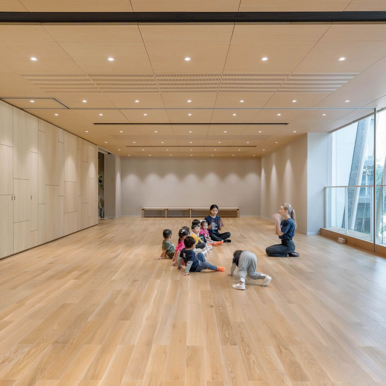 Interior Decoration Perforated Acoustic Panels For Public Office Ceiling Installation
