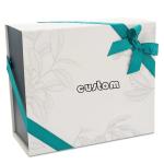 Book Style Magnetic Packaging Box EE Flute 8.25" Wide For Jewelry