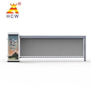 Quality Led Light Box Fence Arm Barrier Gate Advertising Electric Parking Barriers 140W/200W wholesale