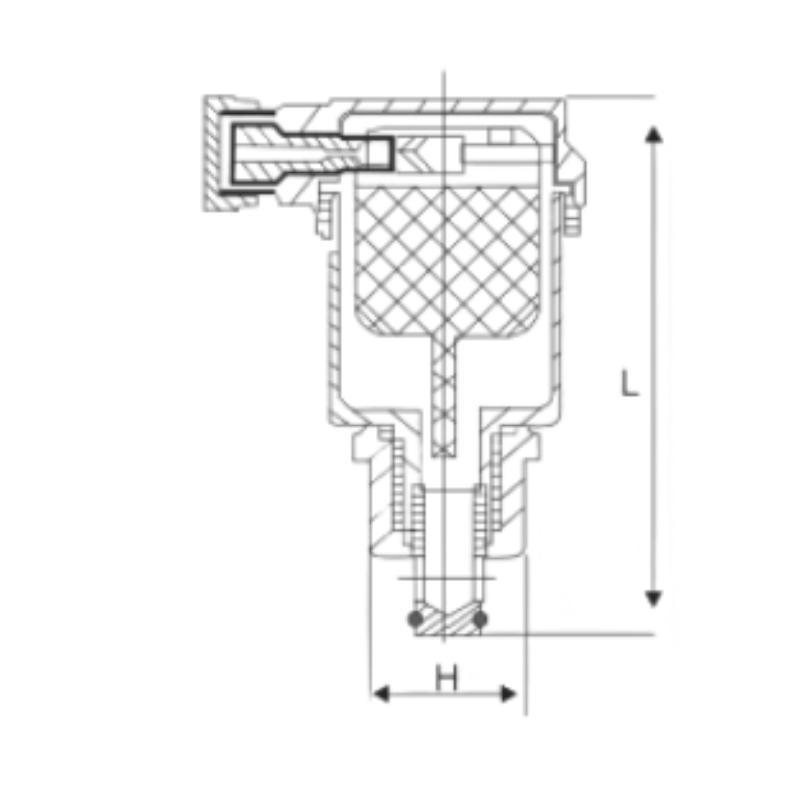 Stainless Steel 304 Exhaust Valve for Pipe Air Release Valve