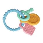 Eco Friendly Baby Silicone Products Food Grade Pacifier Clip Ring Teether