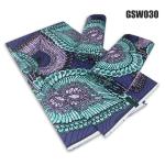 High quality wax printed fabric african tulle lace fabric