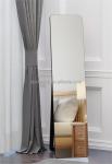 Hotel Bathroom Mirror Black Gold Framed Wall Decorations for Any Shape Rectangle
