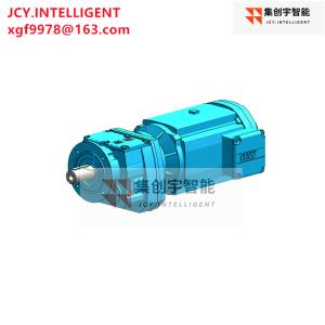 Quality 3KW Bevel Helical Gear Unit Gearbox Speed Reducer Single Stage wholesale