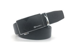 Quality Black 140cm Mens Genuine Leather Belt With Alloy Buckle wholesale